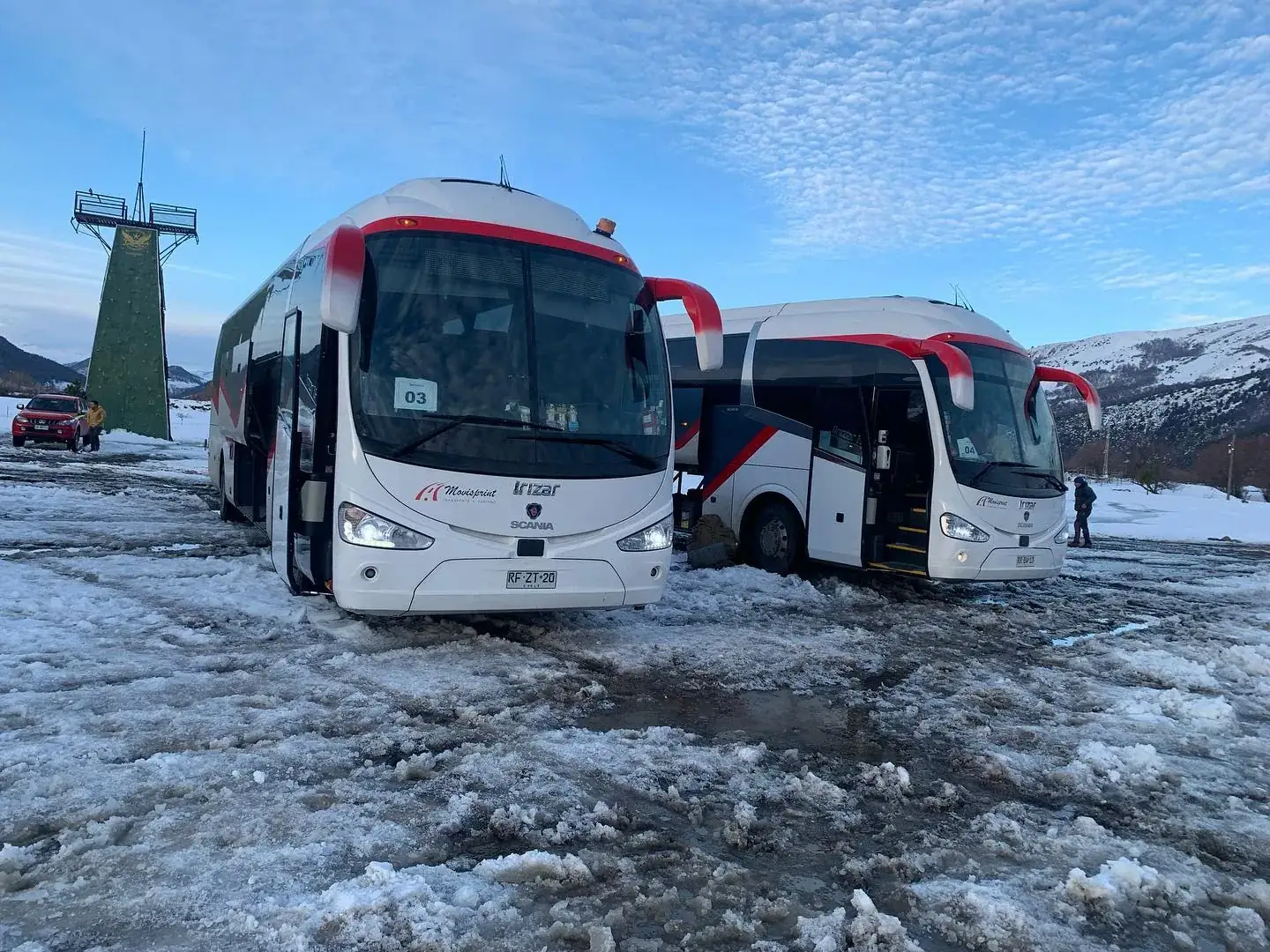 Bus Travel Star en ruta